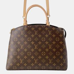 Louis Vuitton: Коричневая сумка 