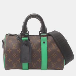 Louis Vuitton: Коричневая сумка  Keepall