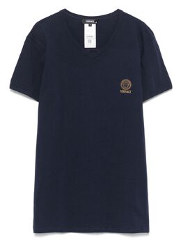 Versace: Синяя футболка  Medusa Head