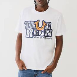 True Religion: Белая футболка 