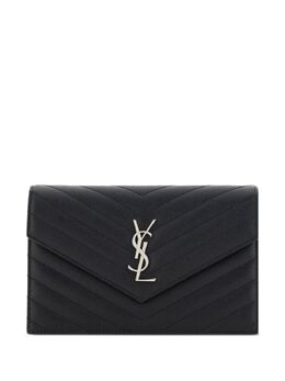 Saint Laurent: Чёрная сумка  Envelope