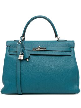 Hermès Pre-Owned: Голубая сумка 