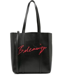 Balenciaga Pre-Owned: Чёрная сумка-шоппер 