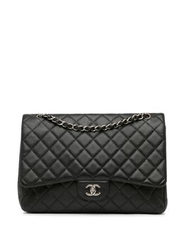 CHANEL Pre-Owned: Чёрная сумка 