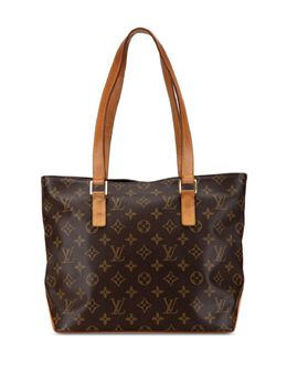 Louis Vuitton Pre-Owned: Коричневая сумка-шоппер 