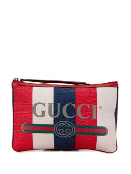 Gucci Pre-Owned: Красный клатч 