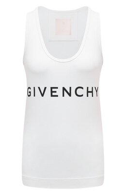 Givenchy: Хлопковая майка 