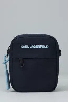 Karl Lagerfeld: Синяя сумка 