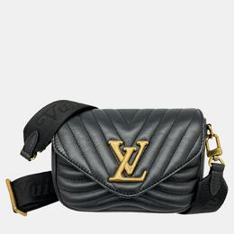 Louis Vuitton: Чёрная сумка  Pochette