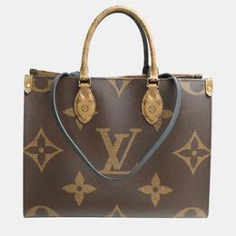 Louis Vuitton: Коричневая сумка-шоппер 