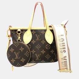 Louis Vuitton: Коричневая сумка  Neverfull