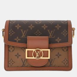 Louis Vuitton: Коричневая сумка 