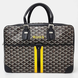 Goyard: Чёрная сумка 