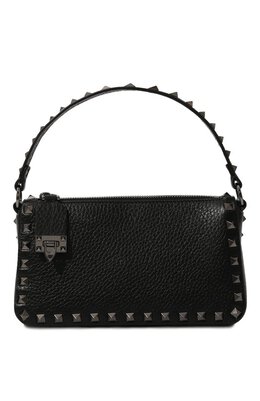 Valentino: Чёрная сумка  Rockstud Small