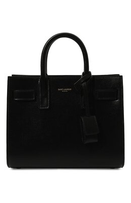 Saint Laurent: Чёрная сумка  Sac de Jour Nano