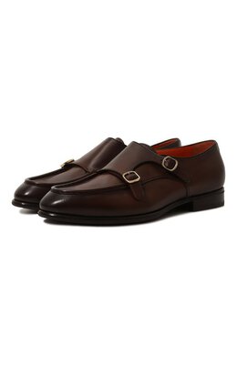 Santoni: Коричневые туфли 