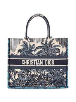 Christian Dior Pre-Owned: Голубая сумка-шоппер 