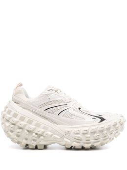 Balenciaga: Белые кроссовки 