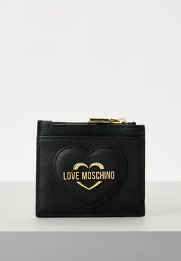 Love Moschino: Чёрный картхолдер 