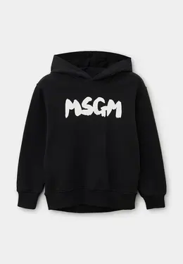 MSGM Kids: Чёрная толстовка 