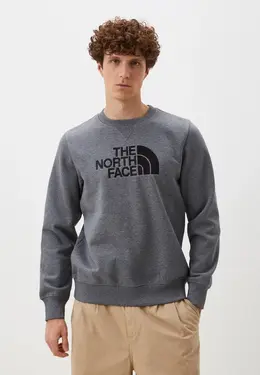 The North Face: Серый свитшот 