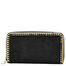 Stella Mccartney: Чёрный кошелёк  Falabella