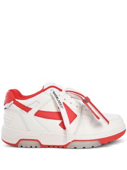 Off-White: Белые кроссовки  Out of Office