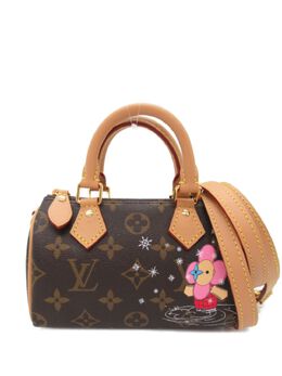 Louis Vuitton Pre-Owned: Коричневая сумка 