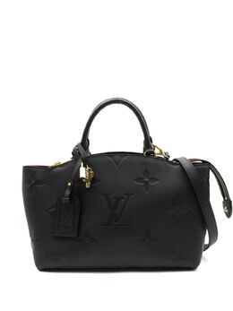 Louis Vuitton Pre-Owned: Чёрная сумка 