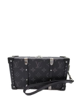 Louis Vuitton Pre-Owned: Чёрный кошелёк 