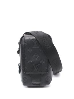 Louis Vuitton Pre-Owned: Чёрная сумка 