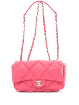 CHANEL Pre-Owned: Розовая сумка 