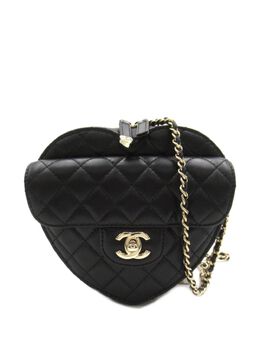 CHANEL Pre-Owned: Чёрная сумка 