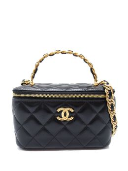 CHANEL Pre-Owned: Чёрная сумка 