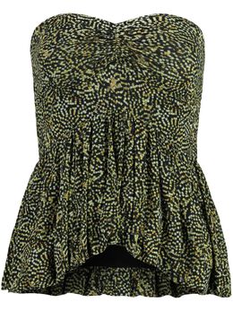 ISABEL MARANT: Чёрный топ 