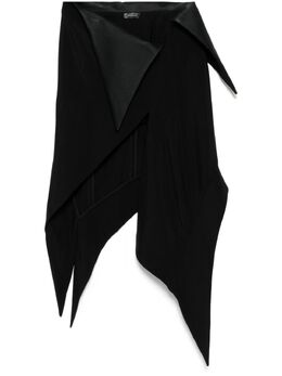 Mugler: Чёрная юбка 