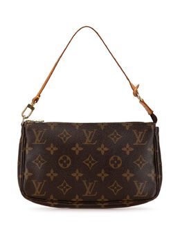 Louis Vuitton Pre-Owned: Коричневая сумка 