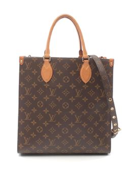 Louis Vuitton Pre-Owned: Коричневая сумка-шоппер 