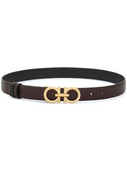 Ferragamo: Ремень  Gancini