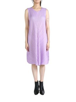 Pleats Please Issey Miyake: Платье без рукава 