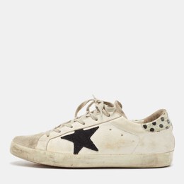 Golden Goose: Белые кроссовки  Super Star