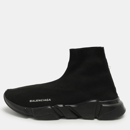 Balenciaga: Чёрные кроссовки  Speed Trainer