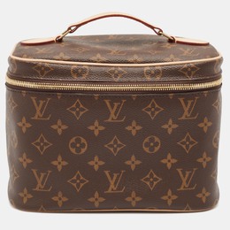 Louis Vuitton: Коричневая сумка 