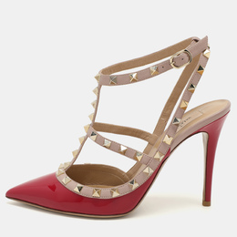 Valentino: Розовые туфли  Rockstud