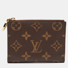 Louis Vuitton: Коричневый кошелёк 