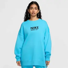 Nike: Голубой свитшот 