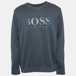 Boss By Hugo Boss: Голубой свитшот 