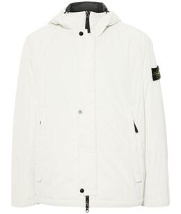 STONE ISLAND: Пуховик из полиэстера 