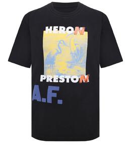 HERON PRESTON: Хлопковая футболка 