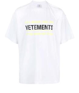 VETEMENTS: Белая футболка 